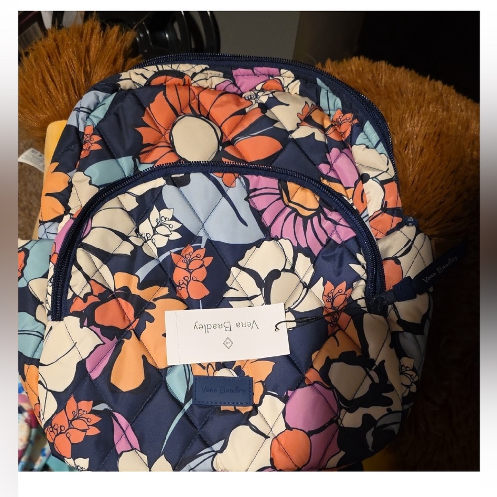 🌺 Vera Bradley Ultralight Small Backpack NWT “Santa Fe Sun”